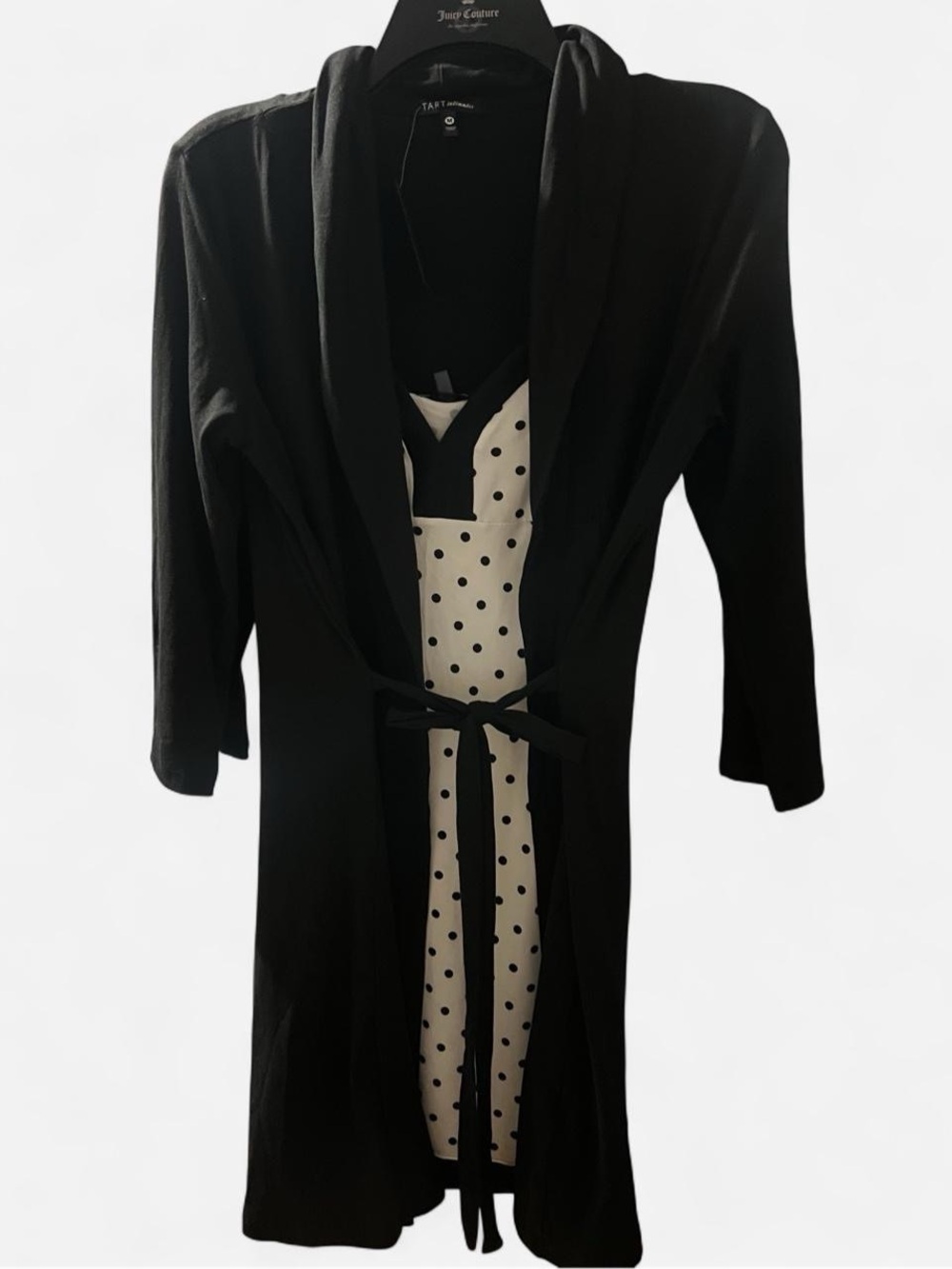 TART Intimates Polka Dot Nightgown & Robe Duster Set – 2 Piece NWT Size M